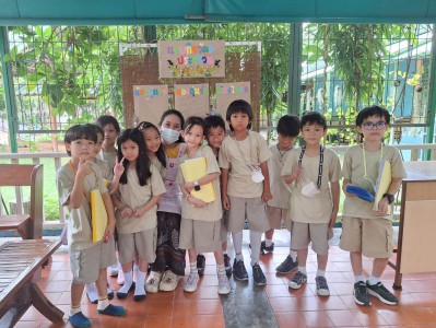 ป.๑ สัมภาษณ์บุคลากรโรงเรียน (พ. ๑๖ ก.ค. ๖๘) FLEXI_IMAGE 1