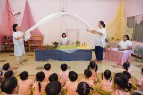 นิทานหุ่นเชือก เรื่อง เข้าพรรษา (บ้านเด็กเล็ก) - ศ. ๑๘ ก.ค.  ... FLEXI_IMAGE 3