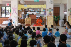 กิจกรรมธรรมสนุก ในเรือนอนุบาล (ศ. ๘ ส.ค.๖๘) FLEXI_IMAGE 4