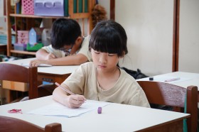 &quot;ประถมปลาย&quot; ภาพบรรยากาศสัปดาห์การสอบของพี่ๆประถม (๔-๘ ส.ค.๖๘ ... Image 2