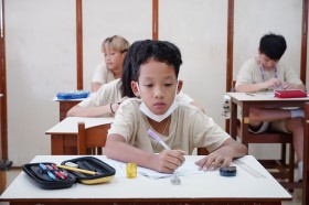 &quot;ประถมปลาย&quot; ภาพบรรยากาศสัปดาห์การสอบของพี่ๆประถม (๔-๘ ส.ค.๖๘ ... Image 5
