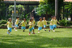 กิจกรรมพลศึกษา อนุบาล ๑ (จ. ๑ ก.ย.๖๘) Image 8