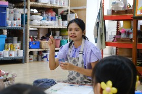 อนุบาล ๒ ศิลปะ สีน้ำกับเกลือ (พ. ๓ ก.ย.๖๘) Image 4