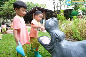 กิจกรรมเล่นสนุกกับน้ำ (บ้านเด็กเล็ก) ศ. ๑๙ ก.ย. ๖๘ Image 7
