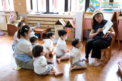อนุบาล ๑ กิจกรรมห้องสมุดอนุบาล (๑๖, ๑๙ ก.ย.๖๘) Image 1