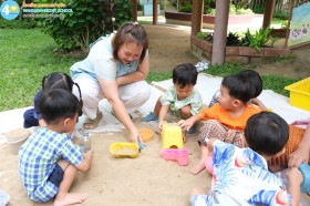 กิจกรรมเล่นสนุกกับทราย (บ้านเด็กเล็ก) - จ. ๒๙ ก.ย. ๖๘ Image 6