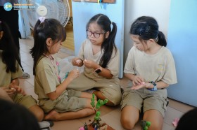 ป.๒ ทำชิ้นงานจากทัศนศึกษา (๓ ต.ค.๖๘) Image 3