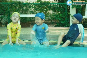 กิจกรรมว่ายน้ำ บ้านเด็กเล็ก (๑๔, ๑๖ ตุลาคม ๒๕๖๘) Image 1