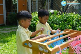 อนุบาล ๓ ซักผ้า ตากผ้า (พฤ. ๒ ต.ค.๖๘) Image 5