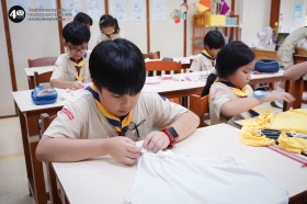 ป.๓ กิจกรรมบูรณาการ เย็บผ้าและทำถุงผ้า (๒๙-๓๐ ต.ค.๖๘) Image 7