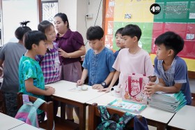 ป.๔ นำเสนอชิ้นงานจากทัศนศึกษาและกิจกรรมทดลองสมบัติของวัสดุ ... Image 7