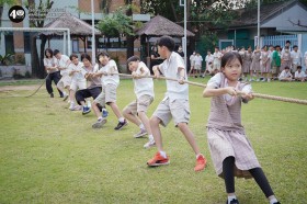 (กิจกรรมสานพลัง) การแข่งขันกีฬา &quot;ชักเย่อ&quot; ... Image 6