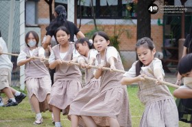 (กิจกรรมสานพลัง) การแข่งขันกีฬา &quot;ชักเย่อ&quot; ... Image 8