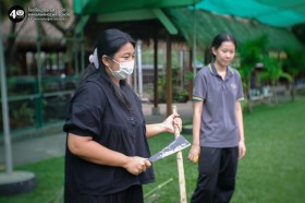 ป.๕ กิจกรรมลูกเสือ ทำที่วางหม้อสนาม (๖ พ.ย.๖๘) Image 1