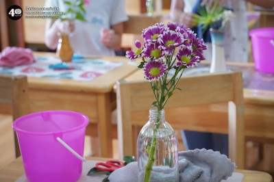 ป.๑ จัดแจกันดอกไม้โคริงกะ (Kohrinka) Image 1