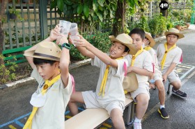 ค่ายลูกเสือและเนตรนารี ป.๔ วันแรก (กิจกรรมช่วงเช้าและบ่าย) Image 7