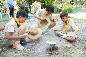 ค่ายลูกเสือและเนตรนารี ป.๔ วันแรก (กิจกรรมช่วงเช้าและบ่าย) Image 8