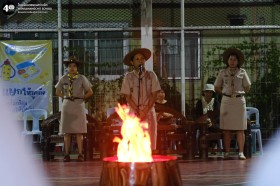 ค่ายลูกเสือและเนตรนารี ป.๔ วันแรก (กิจกรรมช่วงค่ำ) Image 5