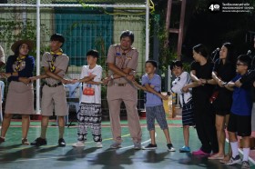 ค่ายลูกเสือและเนตรนารี ป.๔ วันแรก (กิจกรรมช่วงค่ำ) Image 6