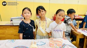 ป.1 นำเสนอชิ้นงานหิน "Fun with rocks" (23 ธ.ค.68) Image 3