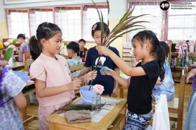 ป.๒ กิจกรรมจัดดอกไม้แบบโคริงกะ (๑๘,๒๓,๒๔ ธ.ค. ๖๘) Image 8