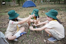 (วันแรก) ป.๕ ค่ายลูกเสือ ณ ไร่เรียนรู้วรรณสว่างจิต ... Image 5