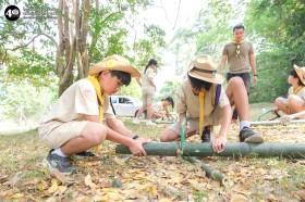 (วันแรก) ป.๖ ค่ายลูกเสือ ณ ไร่เรียนรู้วรรณสว่างจิต ... Image 4
