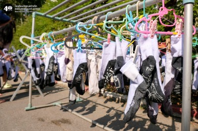 ป.๓ บูรณาการ "ซักถุงเท้า" (๑๓ ม.ค.๖๙) Image 1