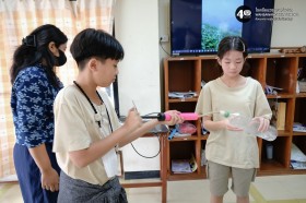 ป.๕ บูรณาการกิจกรรมทดลอง "การเกิดเมฆ หมอก" (๑๓-๑๔ ม.ค.๖๙) Image 5