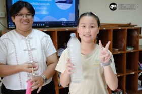 ป.๕ บูรณาการกิจกรรมทดลอง "การเกิดเมฆ หมอก" (๑๓-๑๔ ม.ค.๖๙) Image 8