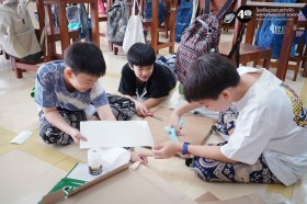 ป.๕ ทำชิ้นงาน "ปรากฏการณ์ทางธรรมชาติ" และนำเสนอ (๒๗-๒๘ ... Image 1