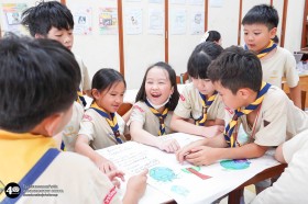 ป.๓ ทำชิ้นงานจากขยะรีไซเคิลและนำเสนอโครงงาน (๒๙ ม.ค.๖๙ ,๓ ... Image 3