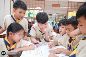 ป.๓ ทำชิ้นงานจากขยะรีไซเคิลและนำเสนอโครงงาน (๒๙ ม.ค.๖๙ ,๓ ... Image 4