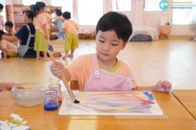 กิจกรรมระบายสีน้ำ และวาดสีเทียน (บ้านเด็กเล็ก) ๖,๑๓ ก.พ. ๖๙ Image 8