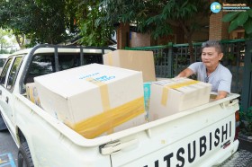 ส่งมอบของบริจาค จากกิจกรรมวันเด็ก Image 2