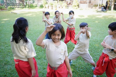 ป.๔ กิจกรรมเกมสร้างความสัมพันธ์กับเพื่อน (๒๔ มิ.ย.๖๙) Image 1