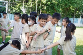 ป.๔ กิจกรรมเกมสร้างความสัมพันธ์กับเพื่อน (๒๔ มิ.ย.๖๙) Image 7