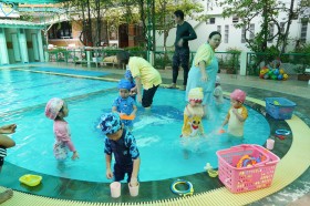 กิจกรรมว่ายน้ำและพลศึกษา บ้านเด็กเล็ก - (๗-๙ ก.ค. ๖๙) Image 2