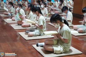 ป.๓ แสดงตนเป็นพุทธมามากะ ณ วัดทองทองเนียม (พฤ. ๑๖ ก.ค. ๖๙) Image 3