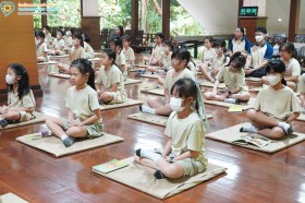 ป.๓ แสดงตนเป็นพุทธมามากะ ณ วัดทองทองเนียม (พฤ. ๑๖ ก.ค. ๖๙) Image 5