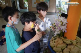 ประถมตกแต่งต้นเทียนพรรษา (๒๑-๒๒ ก.ค.๖๙) Image 6