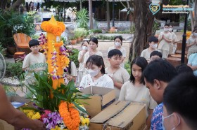 ถวายเทียนพรรษา ณ วัดแทนวันดีเจริญสุข (๒๒ ก.ค.๖๙) Image 8
