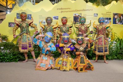 การแสดงโขนและ Bangkok City Show ในงานโครงการหลวง ๕๗ (๒ ... Image 1