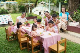 กิจกรรมปิกนิก บ้านเด็กเล็ก (ขนมฟักทอง) - พฤ. ๑๗ ก.ย. ๖๙ Image 1