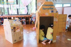 อนุบาล ๑ สร้างบ้าน และบทบาทสมมติ (๑๑ ก.ย.๖๙) Image 4