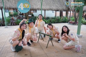 ป.๖ กิจกรรมบุกเบิก ทำที่คว่ำหม้อสนาม (๑ ต.ค.๖๙) Image 1