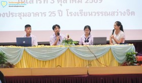 งานเสวนาเล่าเรื่อง ม.๑ ประจำปีการศึกษา ๒๕๖๙ (ส. ๓ ต.ค.๖๙) Image 2