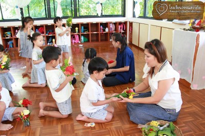 อนุบาลไหว้คุณครู Image 1