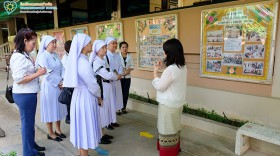 คณะศึกษาดูงานจากโรงเรียนในเครือพระหฤทัย Image 4