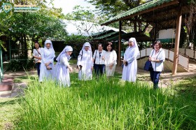 คณะศึกษาดูงานจากโรงเรียนในเครือพระหฤทัย Image 5